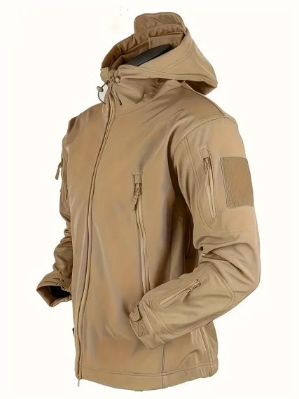 Чоловіча тактична куртка Softshell – водонепроникна, вітрозахисна, утеплена