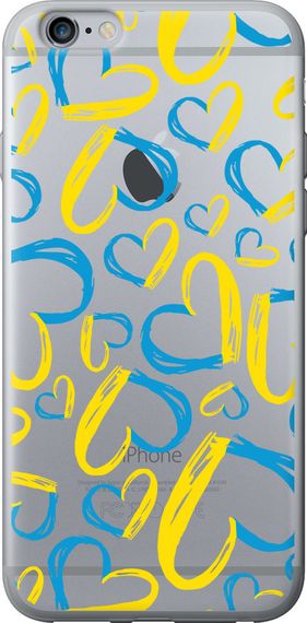 Чехол на iPhone 6s Plus Сердца UA "5292u-91-17620"