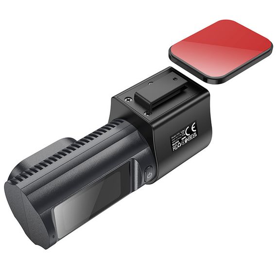 Відеореєстратор Hoco DV8 2K display hidden driving recorder (with rear camera) Black | Зображення 1