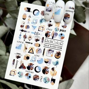 Рифленый слайдер RichColor 005 на водяной основе (6.5x9.5см)