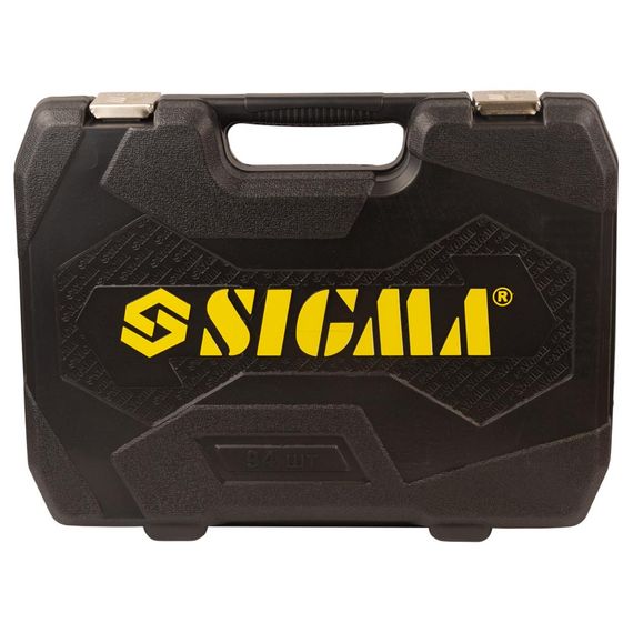 Набір насадок торцевих і біт Sigma 1/4", 1/2" 94 шт CrV mid (6003761) | Зображення 6