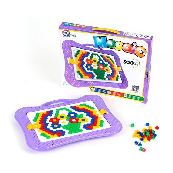 Игрушка "Мозаика ТехноК", арт.4722TXK, 300 фишек | Зображення 1