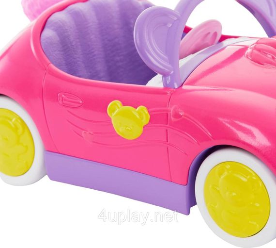 Игровой набор кукла Барби Челси и кабриолет с мишкой Оригинал Barbie Chelsea Toy Car Set | Зображення 4
