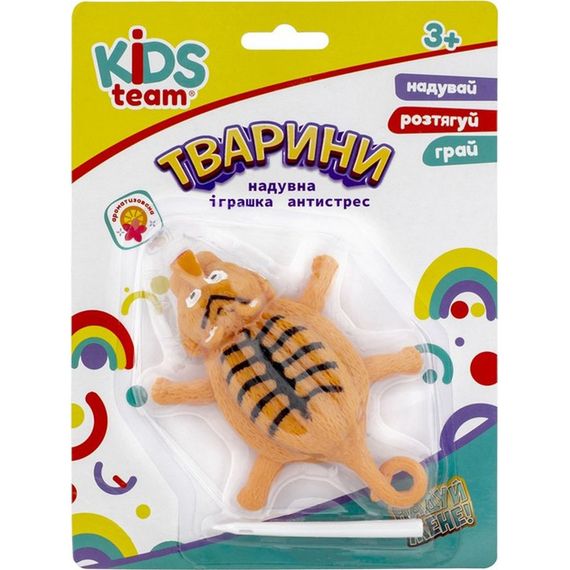 Дитяча надувна іграшка антистрес Тварини "Тигр" CKS-10234C_2 | Зображення 2