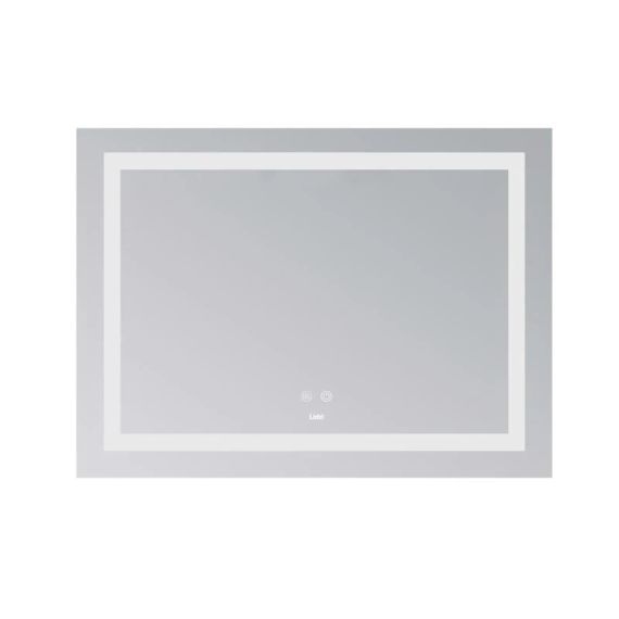 Дзеркало Lidz Kubis (KU1) 900х700 з LED-підсвічуванням Touch, з антизапотіванням, з димером, рег. яскравості LD78LF904907048451 | Зображення 2
