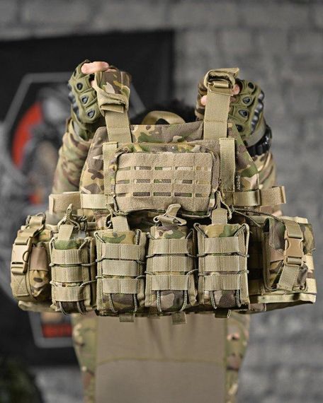 Тактична плитоноска ASDAG мультикам ВТ6580 | Зображення 8