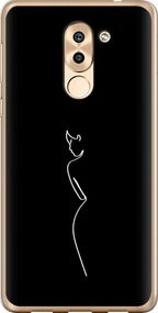 Чехол на Huawei Honor 6X Силуэт1 "4590u-460-17620"