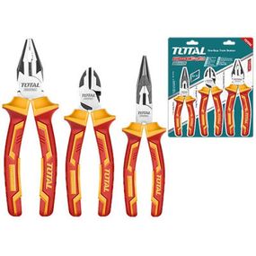 Набор инструментов Total инструмента электрика 1000V 3ед. THT2K0302 (THT2K0302)
