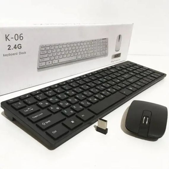 Бездротова клавіатура Keyboard+мишка wireless k06