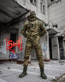 Зимовий тактичний костюм флісі mysterious 5в1 ВТ6544