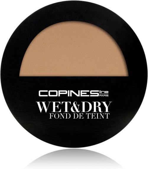 Компактна пудра для обличчя Бежева Copines line Paris WET DRY FOND DE TEINT POUDRE 04 Beige MOYEN