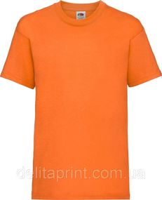 Футболка дитяча Fruit of the Loom Valueweight Kids Ярко-Розовый 3-4 лет