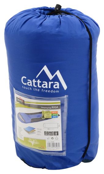 Спальний мішок (спальник) CATTARA "RIGA" 13403 Синій 0-10°C | Зображення 2