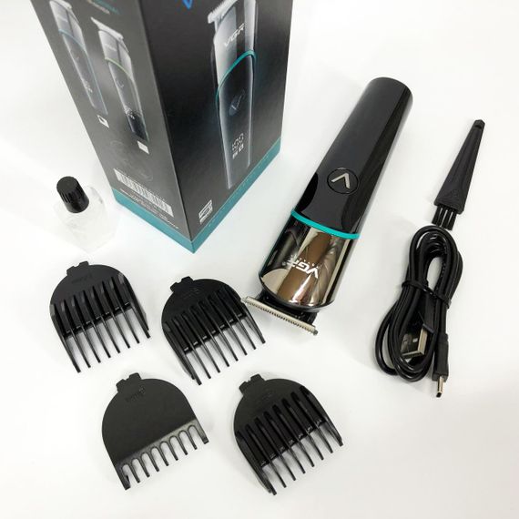 Електромашинка для волосся VGR V-291, Машинка для підстригання Машинка стрижки з безліччю насадок IB-84 | Зображення 4