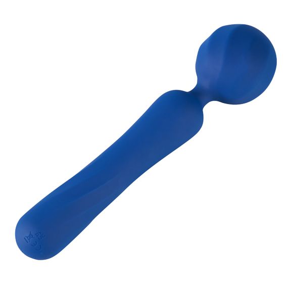 Вібромасажер Wand із гнучкою насадкою BeYourLover Titan, синій, 25 × 6,27 см Sex Aura | Зображення 1
