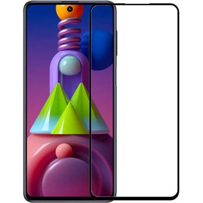 Стекло защитное PowerPlant Full screen Samsung Galaxy M51, Black (GL609215)
