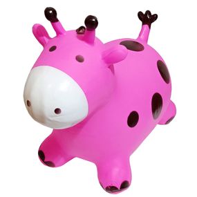 Детская игрушка-прыгун "Жирафик" RB2522  Розовый