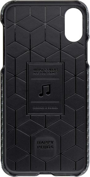 Чохол Happy Plugs для iPhone X та Айфона XS, пластиковий, зручний, тонкий і легкий, Case | Зображення 1