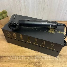 Фен-стайлер для волосся 7 в 1 чорний