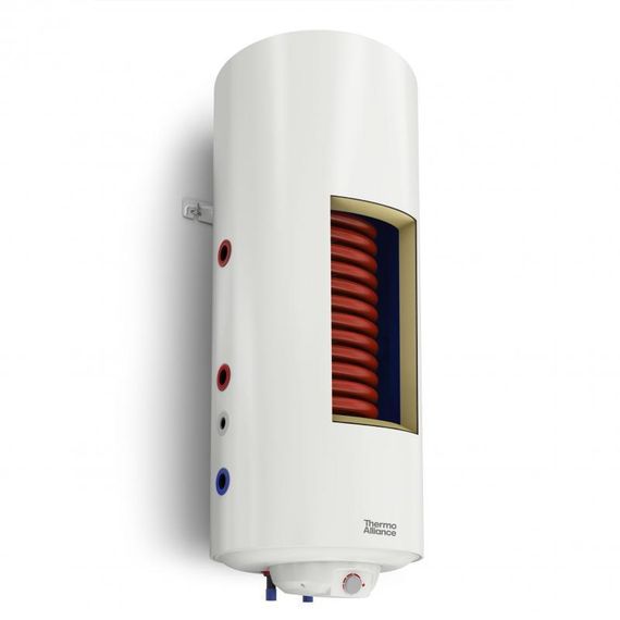 Водонагрівач електричний комбінований Thermo Alliance Neptun вертикальний 100 л. т. 0,6 кв.м правий, мокрий ТЕН 1,5 кВт | Зображення 2