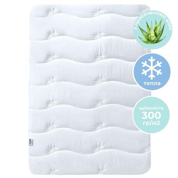 Ковдра IDEIA 87059 Україна 140*210  мікрофібра Білий