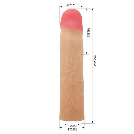 Насадка презерватив Pretty Love - Kylian 3"( 76 mm) Extended Series, BI-026257 Sex Aura | Зображення 8