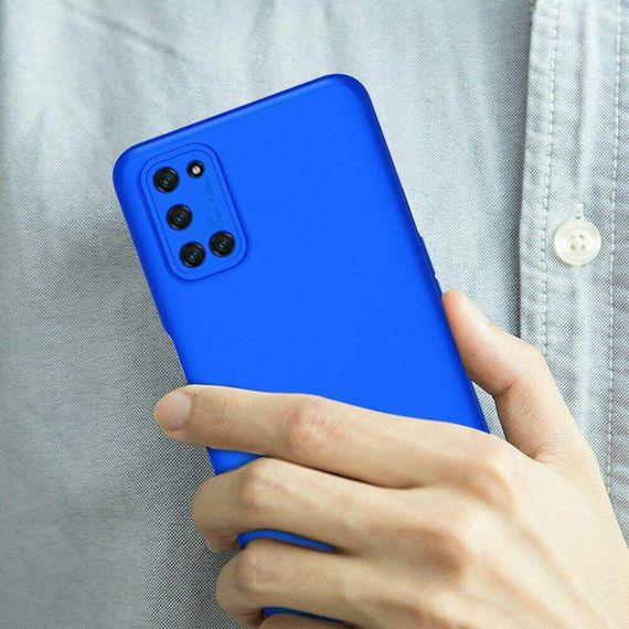 Чохол GKK 360 градусів для Oppo A52 колір Синій | Зображення 5