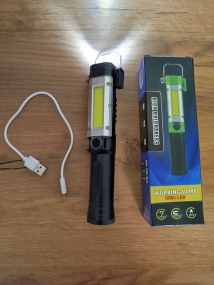 Ліхтар-лампа світлодіодний похідний багатофункціональний з USB (KXK-902) | Зображення 9