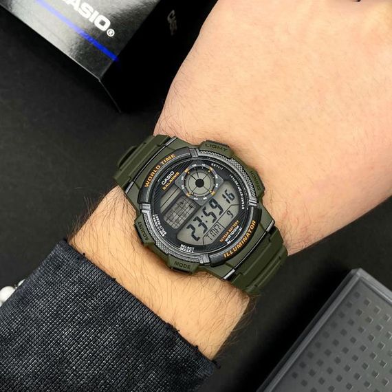Чоловічий годинник Casio AE-1000W-3A | Зображення 3