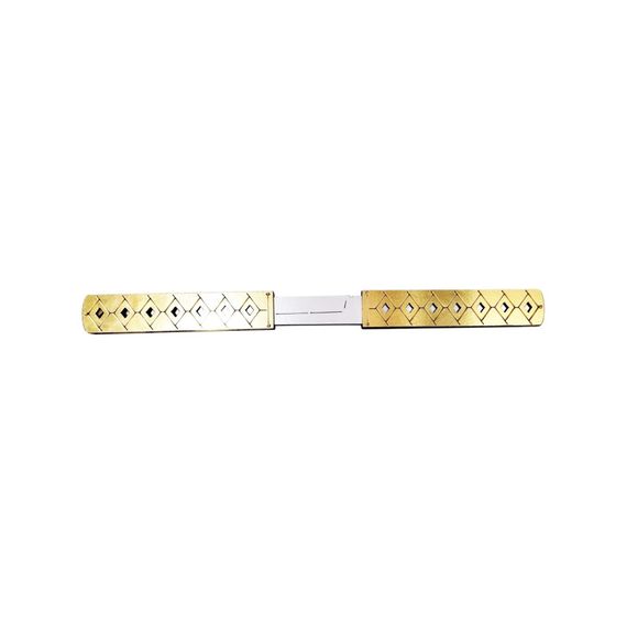 Дерев'яний сувенірний ніж "DOUBLE TANTO GOLD" DTAN-G | Зображення 2