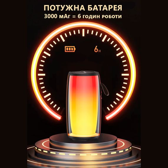 Портативна Bluetooth колонка Awei Y528 з градієнтною підсвіткою | Зображення 1