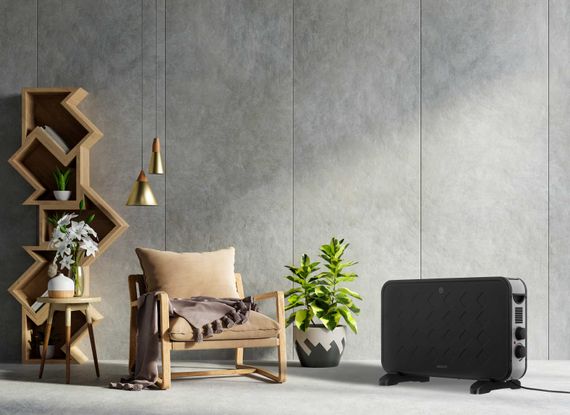 Конвектор ARDESTO напольный 2,0 кВт, площадь обогрева 20 кв.м., Черный 20 (CHH-2000MBR) | Зображення 2