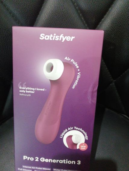 Вакуумний кліторальний стимулятор Satisfyer Pro 2 Generation 3 with Liquid Air (м'яте паковання!!!) Sex Aura | Зображення 1