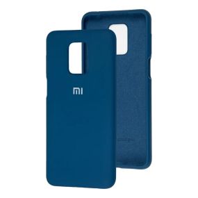 Чохол Silicone Cover Case для Xiaomi Redmi Note 9 Pro Seablue