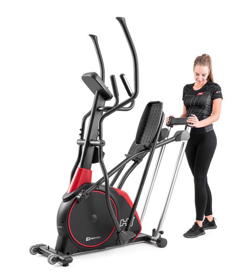 Орбітрек електромагнітний Hop-Sport HS-095CF Prizm чорний | Зображення 3