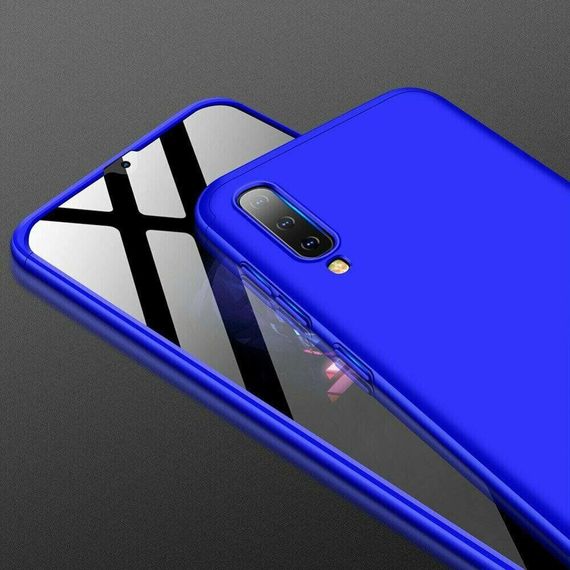 Чохол GKK 360 градусів для Samsung Galaxy A30s / A50 / A50s колір Синій | Зображення 2