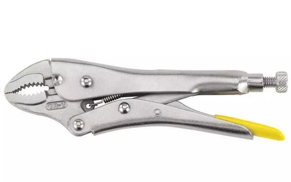 Затискач Stanley з фіксатором та вигнутими губками 228 мм (0-84-809) | Зображення 2