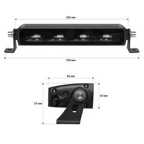 Світлодіодна фара-люстра StarLight 40watt 10-30 V IP68 (SL47-40W)