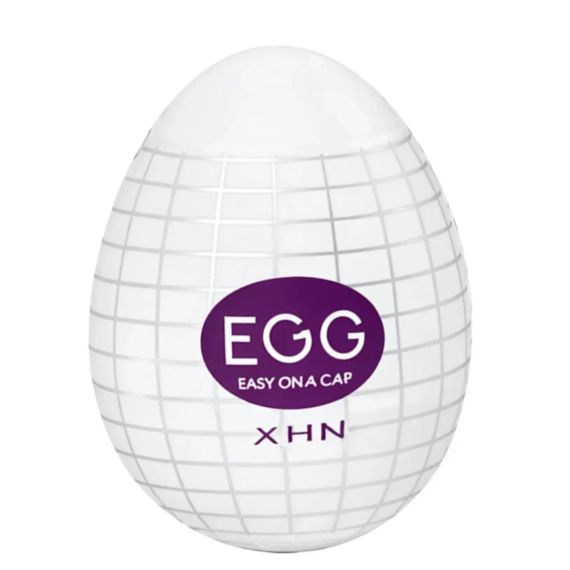 Мастурбатор-яйце з рельєфом XHN Egg Easy Ona-Cap, білий, 52 × 68 мм Sex Aura
