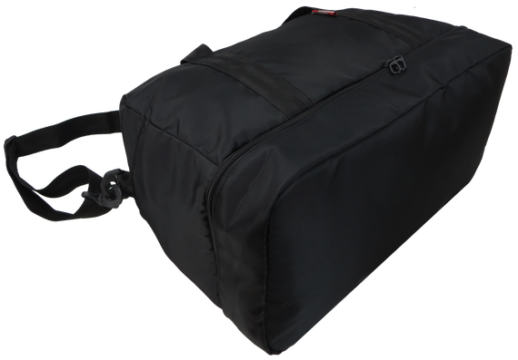 Дорожная сумка с отделом для обуви 40L Wallaby черная | Зображення 5