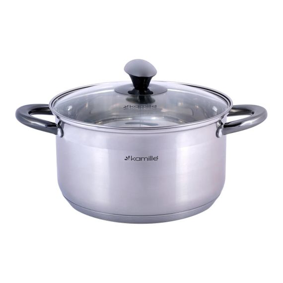 Каструля з кришкою Kamille KM-4923 4.5 л 22 см