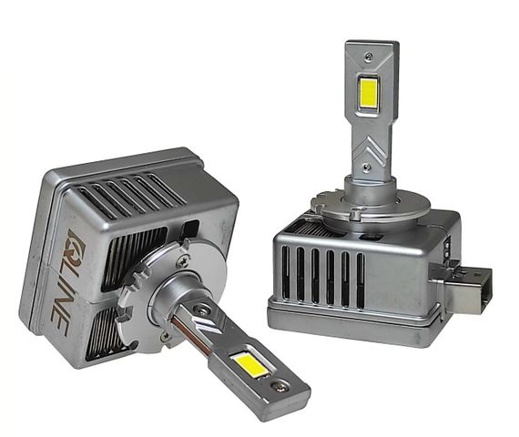 Лампи світлодіодні Qline Performance D3S 90W Canbus 9000Lm 6000K (2шт) | Зображення 6
