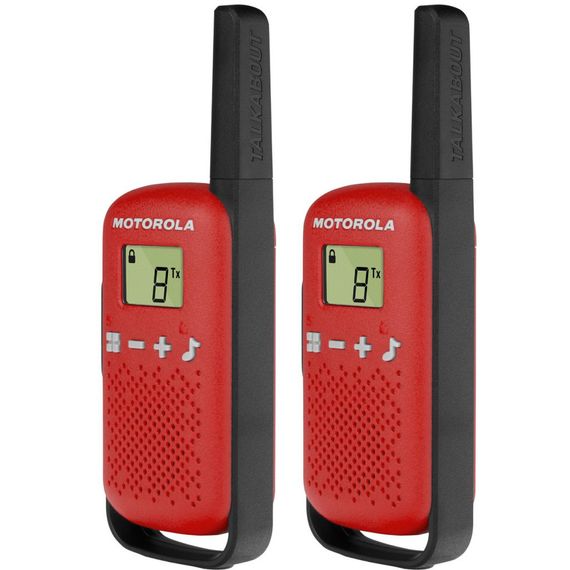 Портативна рація Motorola TALKABOUT T42 Red Twin Pack (B4P00811RDKMAW) | Зображення 1