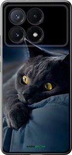 Чохол на Xiaomi Poco X6 PRO Димчастий кіт "825u-3497-2448"