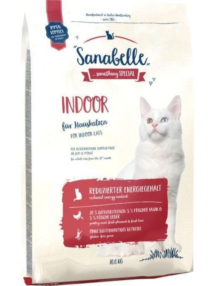 Sanabelle Indoor Сухий корм для дорослих кішок з птахом 2 кг