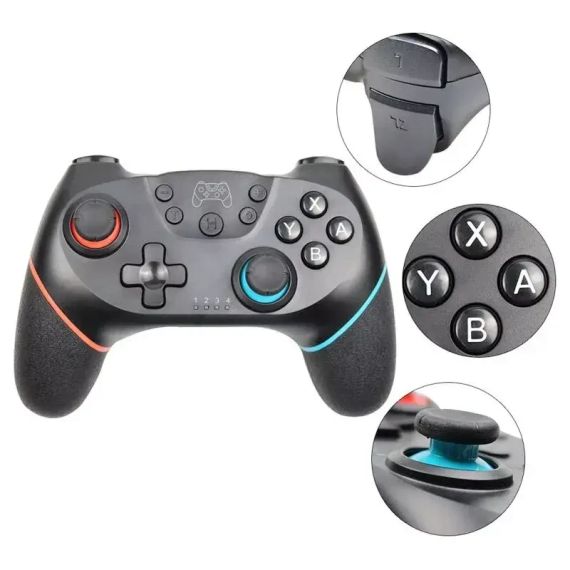 🎮 Бездротовий геймпад для Nintendo Switch - чорний | Зображення 4