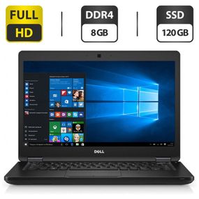 Ультрабук Dell Latitude 7390 / 13.3" IPS / Core i3-7130U (2(4) ядра по 2.7GHz) / 8GB DDR4 / 120GB SSD / UHD Graphics 620 / WebCam / HDMI б/в