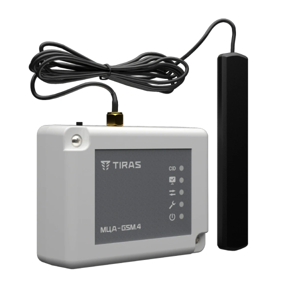 Tiras МЦА-GSM.4 Модуль цифрового GSM-автодозвону Тірас - Дод. пожежні пристрої