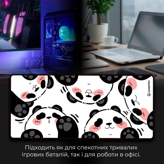 Килимок для мишки GamePro Speed/Control White (MP275WP) | Зображення 6