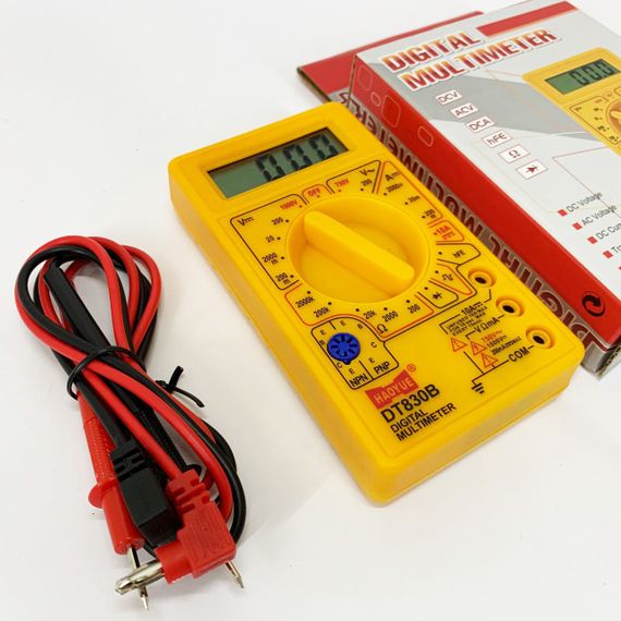 Мультиметр HAOYUE DT830B yellow | Зображення 6